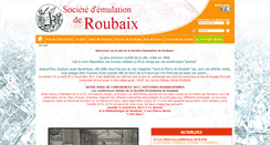 Desktop Screenshot of histoirederoubaix.com